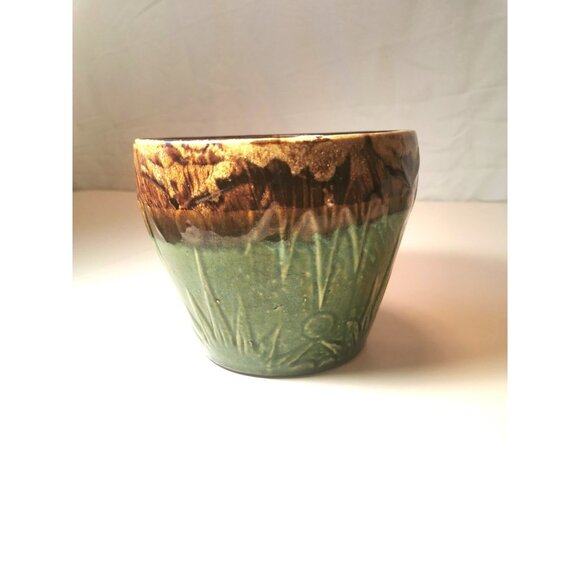 Planter Roseville Robinson Ransbottom Sun and Moon 1930s - Picture 2 of 9